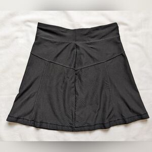 L.L. Bean Black A-Line Skirt